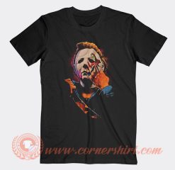 Michael Myers Mask Clown T-Shirt On Sale