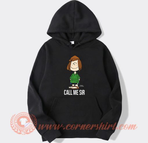 Peanuts Peppermint Patty Call Me Sir Hoodie On Sale