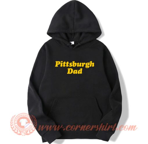 Pittsburgh Dad Logo Hoodie On Sale