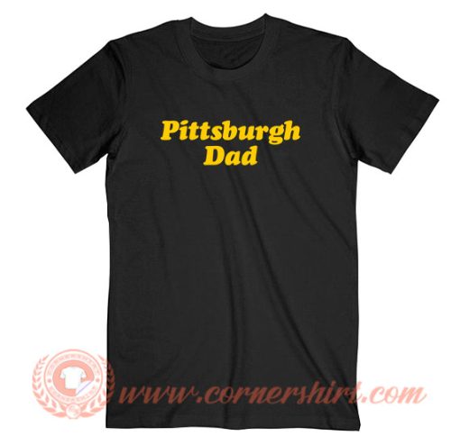 Pittsburgh Dad Logo T-Shirt On Sale