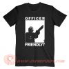 Serj Tankian Officer Friendly T-Shirt On Sale