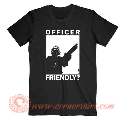 Serj Tankian Officer Friendly T-Shirt On Sale