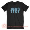 Spotify Fans First Heather 1989 Taylor Swift T-Shirt On Sale