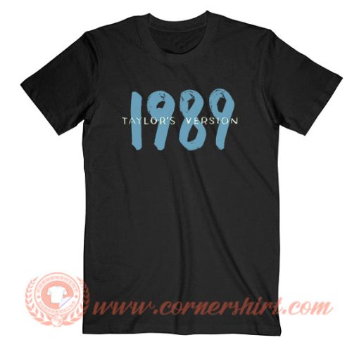 Spotify Fans First Heather 1989 Taylor Swift T-Shirt On Sale