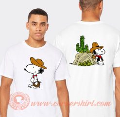 Cowboy Snoopy T-Shirt On Sale