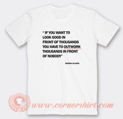 Damian Lilliard Quotes Of The Day T-Shirt On Sale