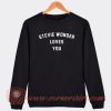 Diahann Carroll Stevie Wonder Loves You Sweatshirt