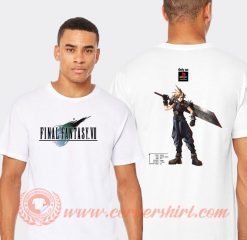 Final Fantasy VII Promo T-Shirt On Sale