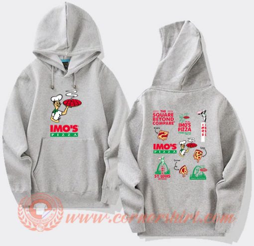 Imo’s Pizza St Louis Style Pizza Hoodie On Sale