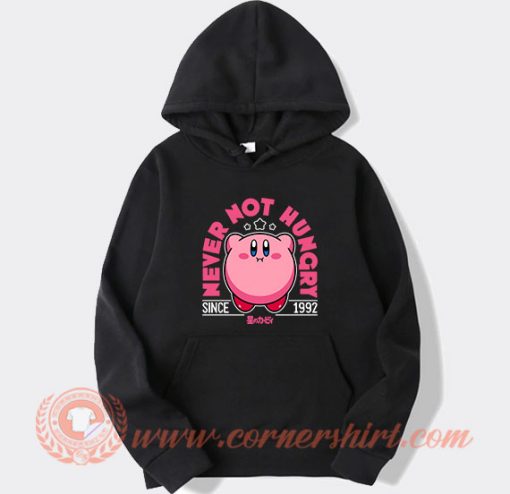 Kirby Never Not Hungry Since 1992 Hoodie On Sale