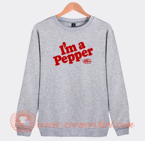 MCR Gerard Way I'm A Pepper Dr Pepper Sweatshirt