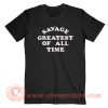 Macho Man Randy Savage Greatest of All Time T-Shirt On Sale