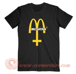Mc Satan McDonald Parody T-Shirt On Sale