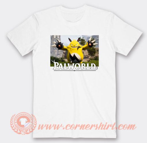 Pokemon Palworld Character T-Shirt On Sale