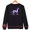 Sam Winchester Purple Dog Sweatshirt