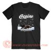 Snow Black Cat Cocaine Everywhere T-Shirt On Sale