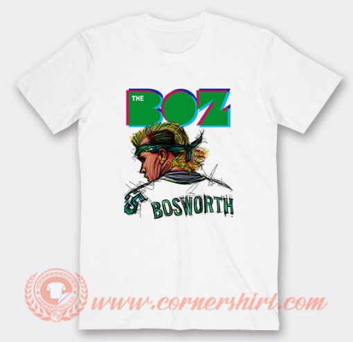 The Boz Brian Bosworth T-Shirt On Sale