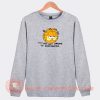 You Are Not Immune To Propaganda Garfield Sweatshirt