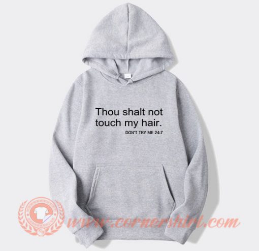 Bianca Belair Thou Shalt Not Touch My Hair Hoodie On Sale