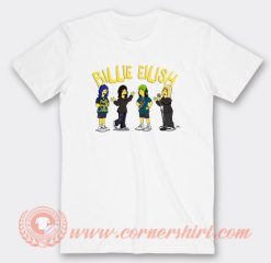 Billie Eilish x The Simpsons T-Shirt On Sale