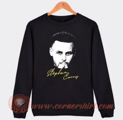 Brandin Podziemski Stephen Curry Face Sweatshirt