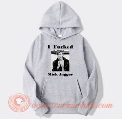 David Bowie I Fucked Mick Jagger Hoodie On Sale