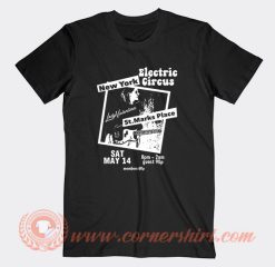 Electric Circus New York Lady Violentina St marks Place T-Shirt On Sale