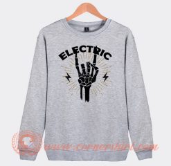 Electric Skeleton Hand Rock Sweatshirt