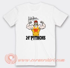Hulk Hogan Hulk Rules 24 Pythons T-Shirt On Sale