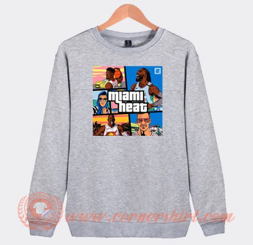 Miami Heat Grand Theft Auto Parody Sweatshirt