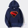 Superman Legacy Logo Hoodie On Sale