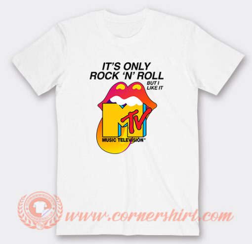 The Rolling Stones X MTV T-Shirt On Sale