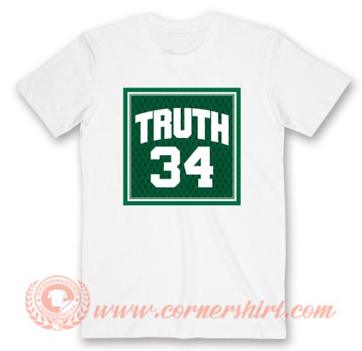 Truth 34 Celtics T-Shirt On Sale