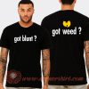 Wu Tang Got Blunt Got Weed T-Shirt On Sale