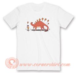 Abed Nadir Dinosaur Stegosaurus Kite T-Shirt On Sale