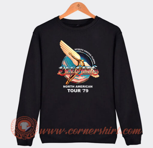 Bee Gees Spirits Having Flown Tour 79 Sweatshirt