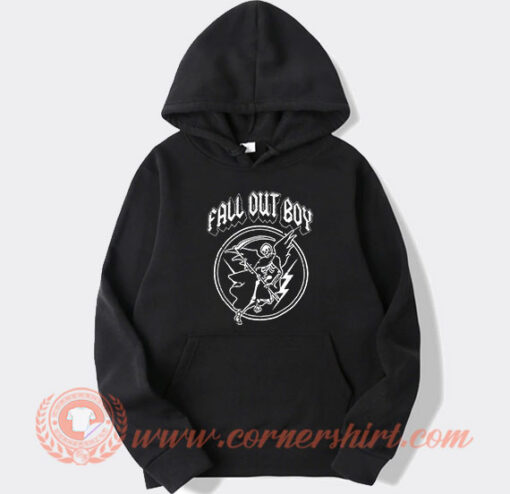 Fall Out Boy Flying Grim Reaper Hoodie On Sale