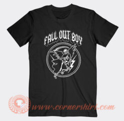 Fall Out Boy Flying Grim Reaper T-Shirt On Sale
