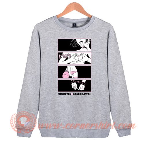 Foureyes X Based Kawaii Anime Sweatshirt