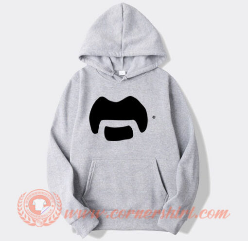 Frank Zappa Mustache Hoodie On Sale