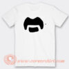 Frank Zappa Mustache T-Shirt On Sale