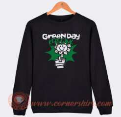 Kerplunk Green Day Flower Pot Sweatshirt