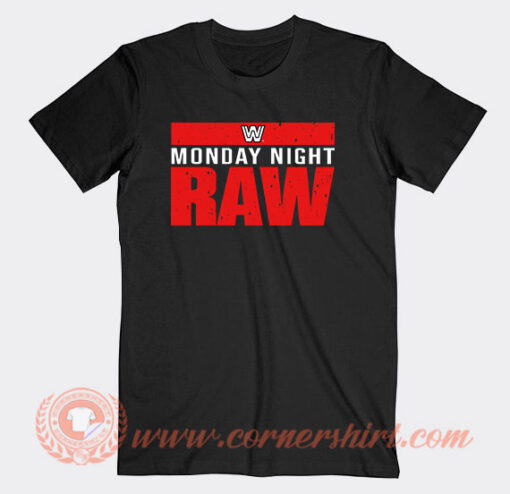 Monday Night Raw Logo T-Shirt On Sale