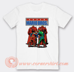 Nintendo Where Are Those Plumbers Super Mario Bros T-Shirt On Sale