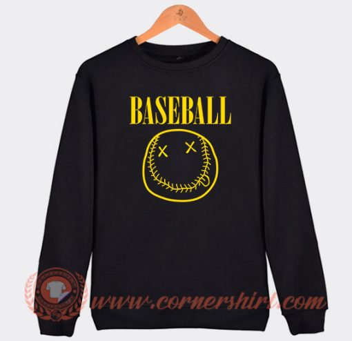 Nirvana Baseball Sweatshirt