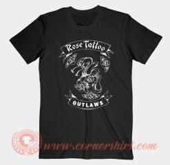 Rose Tattoo Outlaws T-Shirt On Sale