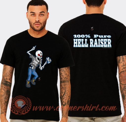 Stone Cold 316 Skeleton 100% Hell Raiser T-Shirt On Sale