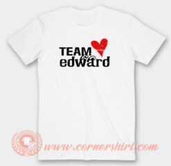 Taylor Lautner Team Edward Snl T-Shirt On Sale