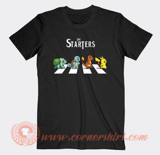 The Starters Pokemon T-Shirt On Sale