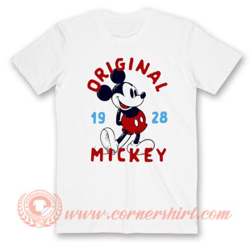 Vintage Original Mickey Mouse 1928 T-Shirt On Sale